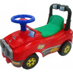 Каталка автомобиль джип-каталка со звуковым сигналом (красный) арт. 62857. ПОЛЕСЬЕ