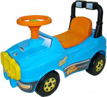 Автомобиль Джип-каталка - №3 (голубой) арт. 71842. ПОЛЕСЬЕ