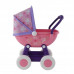 Коляска для кукол "Arina №2" 4-х колёсная (в пакете) цвет розовый арт. 48219. ПОЛЕСЬЕ в Минске