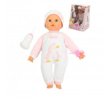 Детская игрушка кукла Пупс мягконабивной "Озорной" (40 см) озвученный, сосёт соску (в коробке) арт. 71750. Полесье