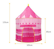 Детская игровая палатка Замок Принцессы 105x135 см розовая Арт. 9999Р
