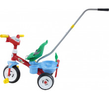 Детский велосипед 3-х колесный "Беби Трайк" с ручкой, звуковым сигналом и ремешком + Набор (2 элемента) арт. 46741. Полесье