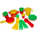 Набор детской посуды  Настенька  на 4 персоны арт. 3926. Полесье в Минске