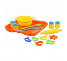 Набор детской посуды для выпечки №1 с подносом арт. 40749. Полесье