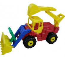 Детская игрушка Батыр трактор-экскаватор арт. 46758. Полесье