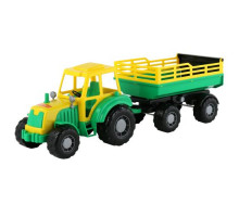 Детская игрушка Полесье трактор с прицепом №2 Алтай арт. 35356
