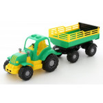 Детская игрушка Полесье трактор с прицепом №2 Силач арт. 44969