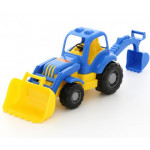 Детская игрушка  трактор-экскаватор Силач арт. 45065. Полесье