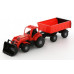 Детская игрушка трактор с прицепом №1 и ковшом Крепыш арт. 44556. Полесье в Минске