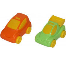Детская игрушка автомобиль + набор автомобилей Беби Кар №1 (2 шт) (в пакете) арт. 56115. Полесье