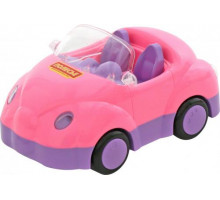 Детская игрушка автомобиль для девочек Улыбка арт. 4816. Полесье