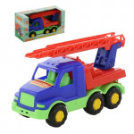 Детская игрушка автомобиль-пожарная спецмашина (в коробке) Максик арт. 68323. Полесье