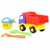 Детская игрушка автомобиль-самосвал + совок, грабельки и лейка малая №190 арт. 9011. Полесье в Минске