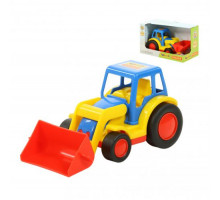Детская игрушка  трактор-погрузчик (в коробке) Базик арт. 37626. Полесье
