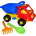 Детская игрушка автомобиль Кузя-2 лопатка и грабельки  арт. 2808. Полесье в Минске
