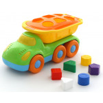 Детская игрушка автомобиль-самосвал логический Дружок арт. 48363. Полесье