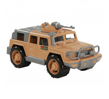 Детская игрушка автомобиль-джип военный Защитник-Сафари с 1-м пулемётом арт. 63502. Полесье