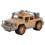 Детская игрушка автомобиль-пикап военный Защитник-Сафари с 2-мя пулемётами арт. 63403. Полесье