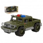 Детская игрушка автомобиль-пикап военный патрульный Защитник (в коробке) арт. 69238. Полесье