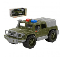 Детская игрушка автомобиль-джип военный патрульный Защитник №1 (в коробке) арт. 69337. Полесье