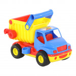 Детская игрушка автомобиль-самосвал (в сеточке) КонсТрак арт. 9654. Полесье