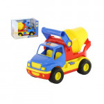 Детская игрушка автомобиль-бетоновоз (в коробке) КонсТрак арт. 37695. Полесье