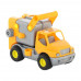Детская игрушка автомобиль коммунальный, мусоровоз (оранжевый) (в коробке) КонсТрак арт. 44846. Полесье в Минске