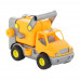 Детская игрушка автомобиль коммунальный, мусоровоз (оранжевый) (в коробке) КонсТрак арт. 44846. Полесье в Минске