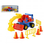 Детская игрушка  экскаватор колёсный (в коробке) КонсТрак арт. 37701. Полесье