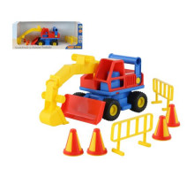 Детская игрушка  экскаватор колёсный (в коробке) КонсТрак арт. 37701. Полесье