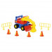 Детская игрушка  экскаватор колёсный (в сеточке) КонсТрак арт. 9708. Полесье в Минске