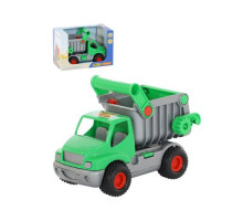 Машинка Полесье самосвал (зелёный) (в коробке) КонсТрак арт. 44822
