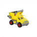Детская игрушка автомобиль-самосвал, мусоровоз (жёлтый) (в коробке) КонсТрак арт. 44839. Полесье в Минске