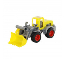 Детская игрушка  трактор-погрузчик (в сеточке) КонсТрак арт. 44884. Полесье