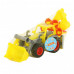 Детская игрушка  трактор-погрузчик с ковшом (в сеточке) КонсТрак арт. 0377. Полесье в Минске