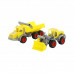 Детская игрушка  трёхосный автомобиль-самосвал + трактор-погрузчик (в коробке) КонсТрак арт. 38159. Полесье в Минске