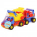 Детская игрушка автомобиль-самосвал +  экскаватор колёсный (в сеточке) КонсТрак арт. 0452. Полесье в Минске