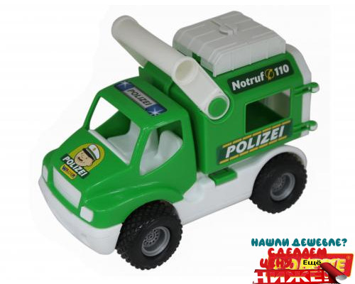 Детская игрушка автомобиль (в сеточке) КонсТрак - полиция арт. 0469. Полесье в Минске