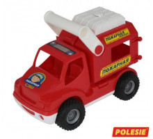 Детская игрушка автомобиль (в сеточке) КонсТрак - пожарная команда арт. 0506. Полесье