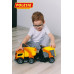 Детская игрушка автомобиль-самосвал с полуприцепом (в коробке) ГрипТрак арт. 37466. Полесье в Минске
