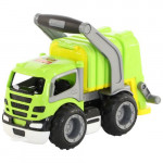 Детская игрушка автомобиль коммунальный, мусоровоз (в сеточке) ГрипТрак арт. 6257. Полесье
