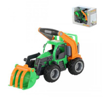 Детская игрушка  трактор-погрузчик (в коробке) ГрипТрак арт. 37367. Полесье