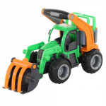 Детская игрушка  трактор-погрузчик (в сеточке) ГрипТрак арт. 48387. Полесье