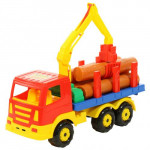 Детская игрушка автомобиль-лесовоз Престиж арт. 44198. Полесье