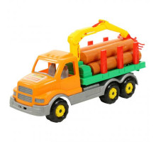 Детская игрушка автомобиль-лесовоз Сталкер арт. 44297. Полесье