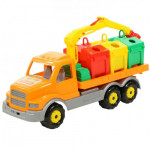 Детская игрушка автомобиль-контейнеровоз Сталкер арт. 44280. Полесье