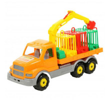 Детская игрушка автомобиль для перевозки зверей Сталкер арт. 44303. Полесье