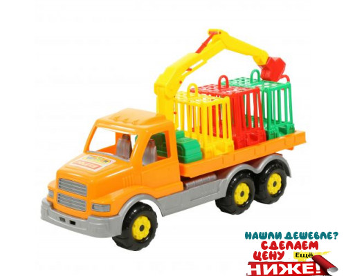 Детская игрушка автомобиль для перевозки зверей Сталкер арт. 44303. Полесье в Минске