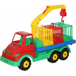 Детская машинка для перевозки зверей Муромец арт. 44105. Полесье