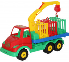 Детская машинка для перевозки зверей Муромец арт. 44105. Полесье